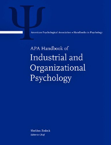 ﻿APA هندبوک روانشناسی صنعتی و سازمانی (مجموعه 3 جلدی)