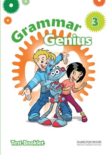 ﻿Grammar Genius 3: Test Booklet