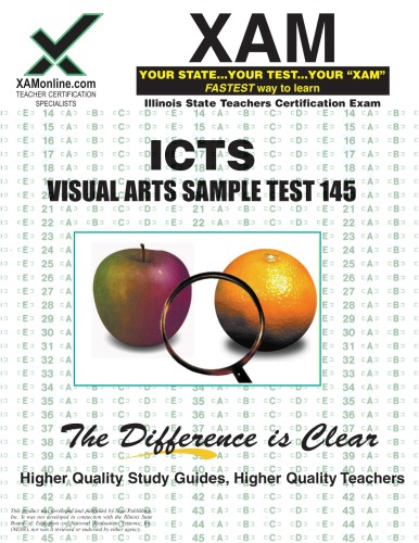 ICTS Visual Arts Sample Test 145 معلم صدور گواهینامه ، نسخه 2 (XAM ICTS)