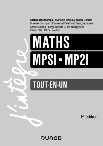 ﻿ریاضیات MPSI-MP2I - ویرایش ششم: همه در یک