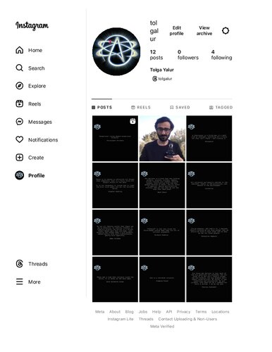 ﻿Atheist به نقل از اینستاگرام