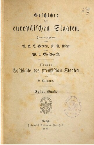 ﻿تاریخ مدرن دولت پروس