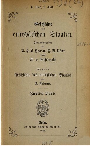 ﻿تاریخ مدرن دولت پروس
