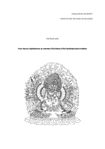 ﻿از یاما تا وجرابهایراوا: مروری بر تاریخ سنت تانتریک یامانتاکا