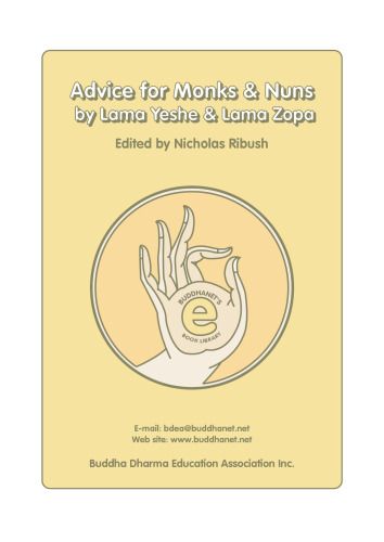 ﻿توصیه هایی برای راهبه ها و راهبه ها