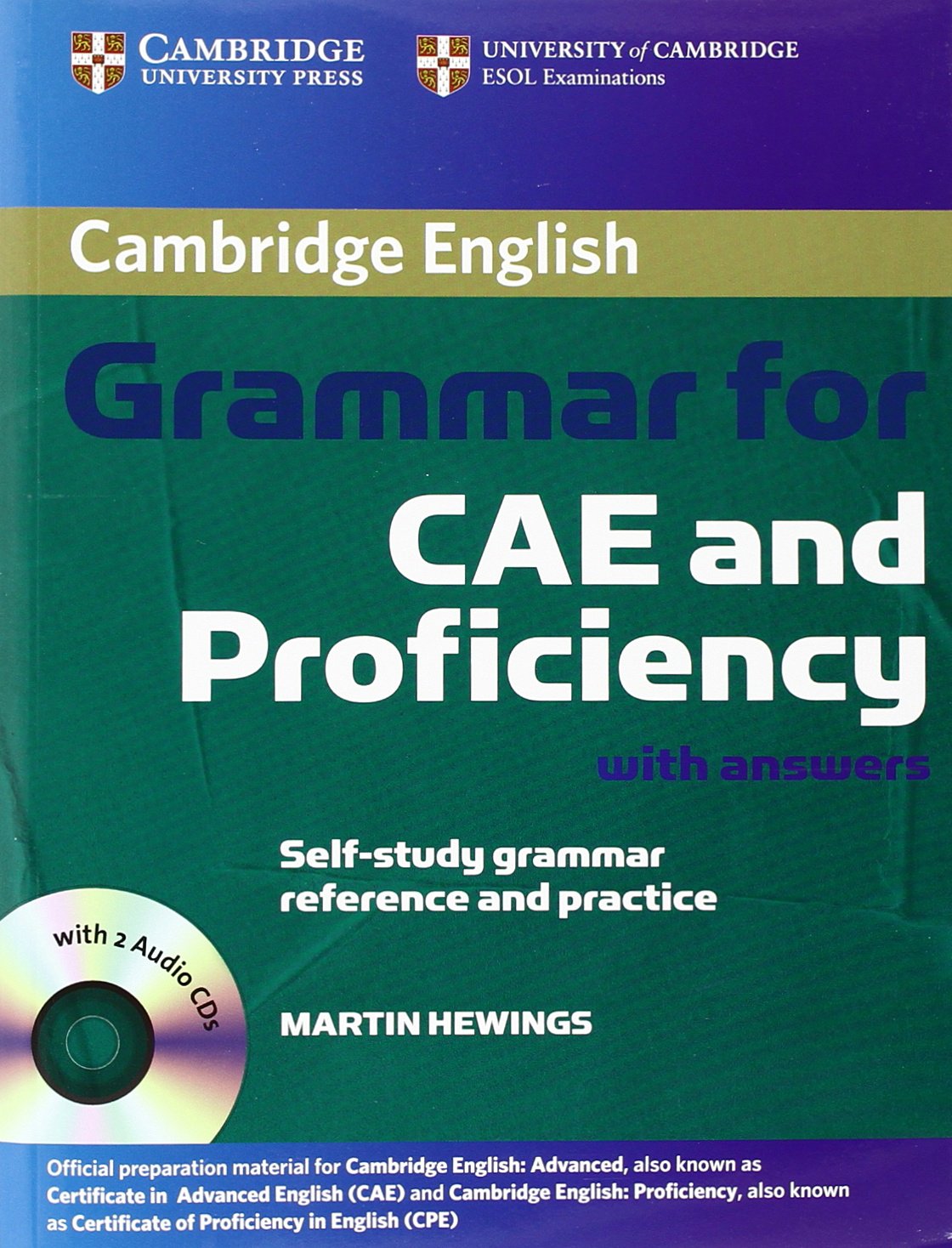 ﻿کتاب Cambridge Grammar for CAE and Proficiency Student با پاسخ و سی دی صوتی (2)