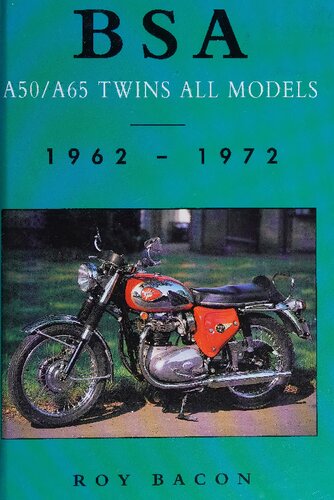 ﻿BSA A50/A65 Twins همه مدل ها: 1962-1972