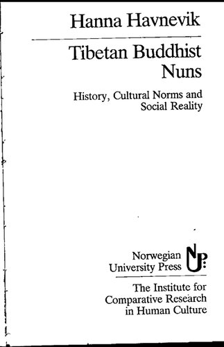 ﻿راهبه‌های بودایی تبتی: تاریخ، هنجارهای فرهنگی و واقعیت اجتماعی