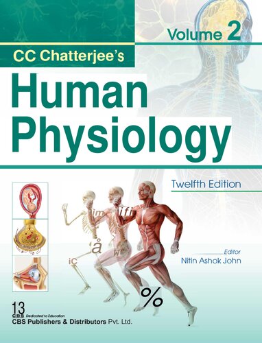 ﻿فیزیولوژی انسانی CC Chatterjee ، جلد 2 (فیزیولوژی انسانی CC Chatterjee ، 2) ، 12e (16 اوت 2018) _ (978-9387964037) _ (ناشران CBS