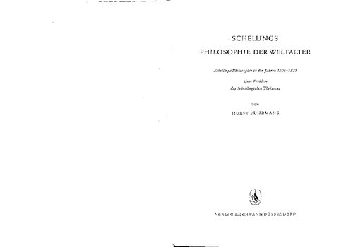 ﻿فلسفه اعصار شلینگ. فلسفه شلینگ در سالهای 1806-1821