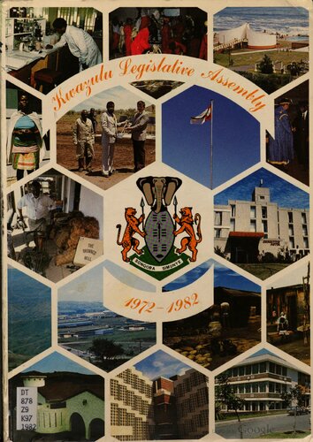 ﻿مجلس قانونگذاری کوازولو 1972-1982