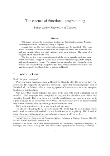 ﻿جوهر برنامه نویسی عملکردی