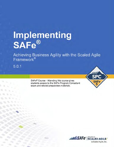 ﻿SAFe 5 پیاده سازی SAFe Workbook SPC