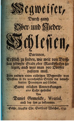 ﻿تابلوی راهنما در کل سیلزیای علیا و سفلی