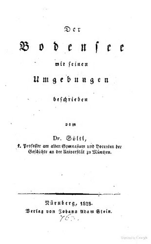 ﻿دریاچه کنستانس و اطراف آن