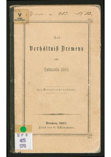 ﻿رابطه بین برمن و Zollverein 1853