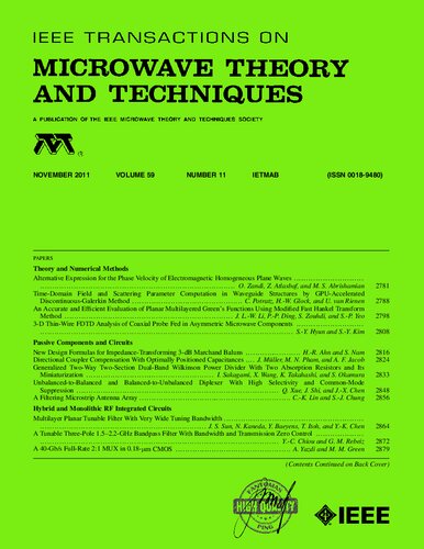 ﻿IEEE MTT-V059-I11 (2011-11)