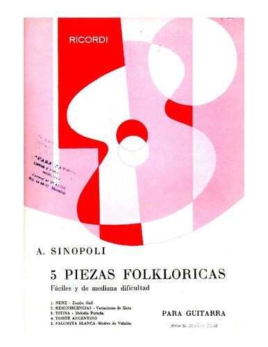 ﻿5 قطعه گیتار فولک