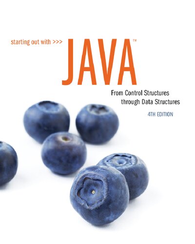 ﻿شروع کار با جاوا: از ساختارهای کنترل تا ساختارهای داده (نسخه چهارم)