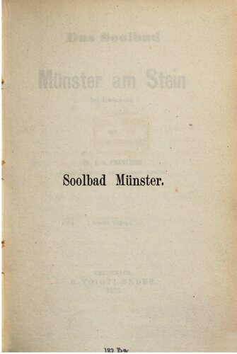 ﻿Soolbad Münster am Stein در نزدیکی Kreuznach