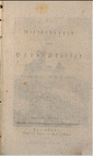 ﻿قلعه های شوالیه و قلعه های کوهستانی در پادشاهی وورتمبرگ