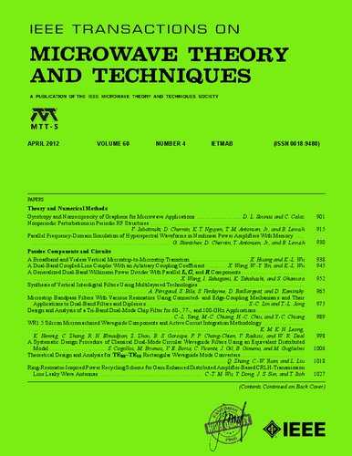 ﻿IEEE MTT-V060-I04 (04-2012)