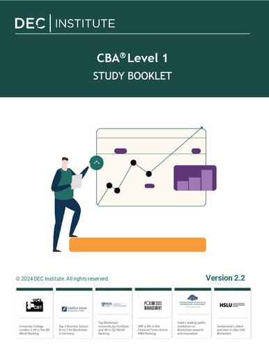 ﻿جزوه مطالعات موسسه DEC CBA سطح 1 - گواهی بلاک چین