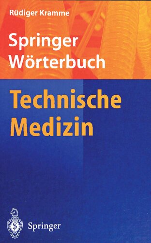 ﻿فرهنگ لغت اسپرینگر طب فنی