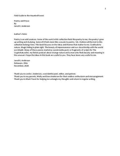 ﻿راهنمای میدانی جنگل خالی از سکنه