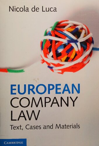 ﻿حقوق شرکت اروپایی: متن، موارد و مواد