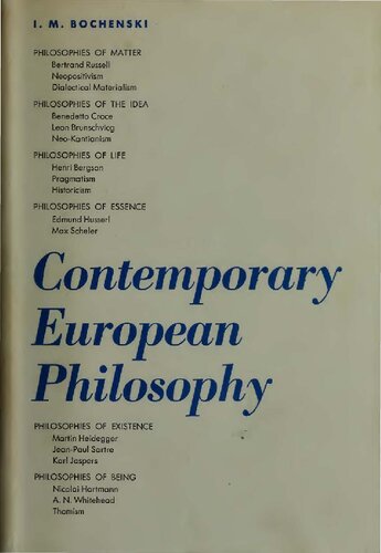 ﻿فلسفه معاصر اروپایی