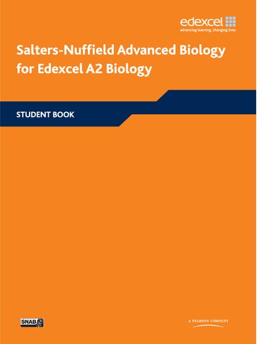﻿کتاب دانشجویی سالترز نوفیلد زیست شناسی پیشرفته A2
