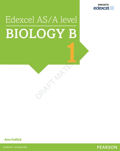 ﻿Edexcel AS/A level Biology B Student Book 1 ActiveBook (Edexcel GCE Science 2015)