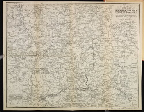 ﻿راهنمای کوتاه از طریق فرانکوین سوئیس. با تابلوهای راهنما از طریق شواباختال از ارلانگن به گرفنبرگ و به اصطلاح هرسبوک سوئیس