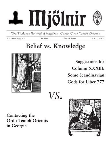 ﻿Mjölnir: مجله Thelemic از اردوگاه Yggdrasil ، Ordo Templi Orientis: Vol. 1 ، شماره 2