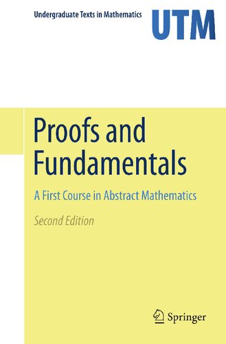 ﻿مدارک و مبانی: اولین دوره در ریاضیات انتزاعی