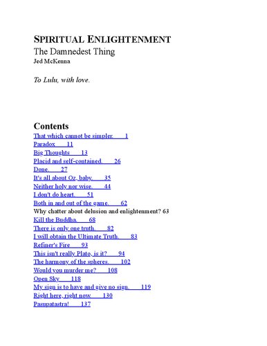 ﻿روشنگری معنوی. لعنتی ترین چیز