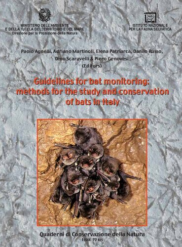 ﻿دستورالعمل های نظارت خفاش: روش هایی برای مطالعه و حفاظت از خفاش ها در ایتالیا