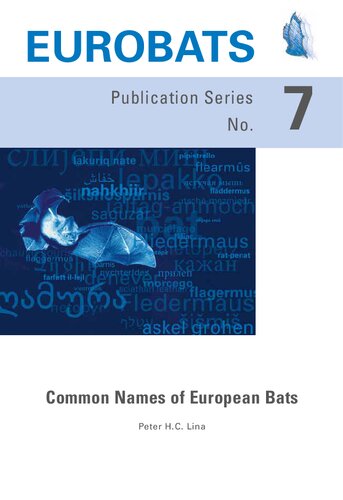 ﻿EUROBATS 7. نام های رایج خفاش های اروپایی