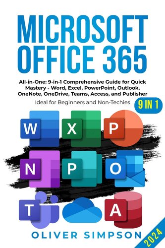 ﻿Microsoft Office 365 All-in-One: راهنمای جامع 9 در 1 برای تسلط سریع