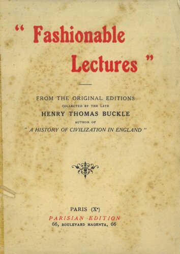 ﻿سخنرانی های مد روز: با نظم و انضباط توس ساخته و ارائه شده است