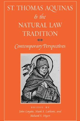 ﻿سنت توماس آکویناس و سنت قانون طبیعی: دیدگاه های معاصر