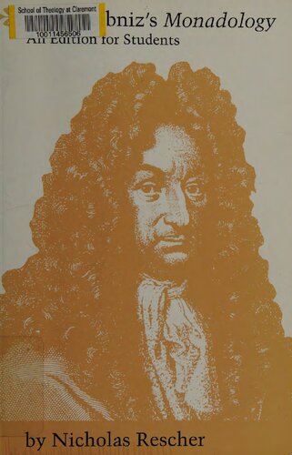 ﻿G.W. مونادولوژی لایب نیتس: نسخه ای برای دانش آموزان
