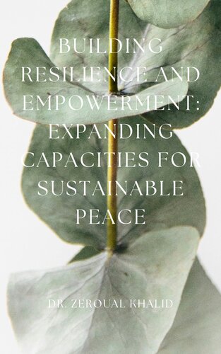 ﻿ایجاد تاب آوری و توانمندسازی گسترش ظرفیت ها برای صلح پایدار