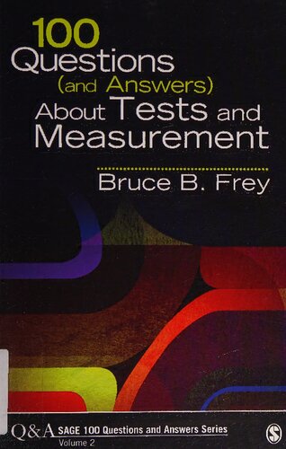 ﻿100 سوال (و پاسخ) درباره تست ها و اندازه گیری