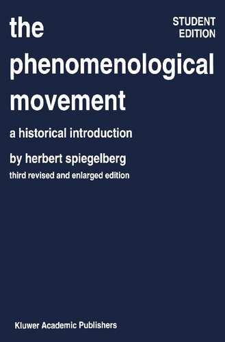 ﻿جنبش پدیدارشناختی: مقدمه ای تاریخی