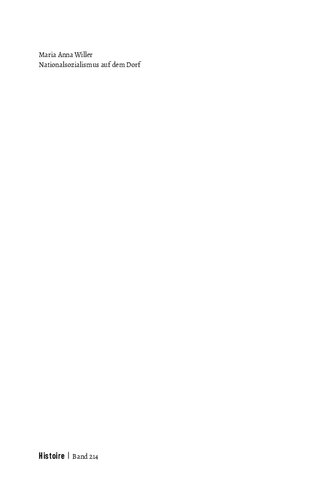 ﻿ناسیونال سوسیالیسم در روستا درباره حکومت محلی نازی ها و سرکوب بعدی آن