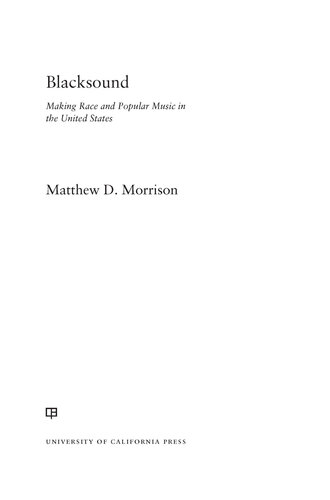 ﻿Blacksound: ساخت موسیقی نژادی و محبوب در ایالات متحده