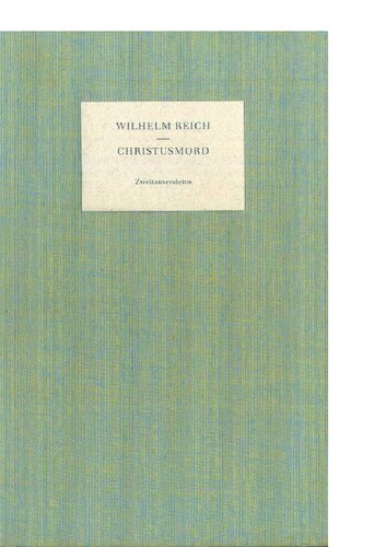 ﻿قتل مسیح آفت عاطفی انسان