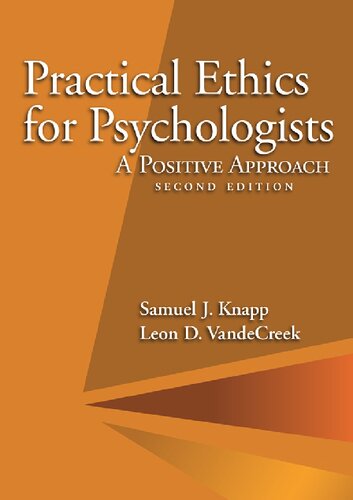 ﻿اخلاق عملی برای روانشناسان: رویکردی مثبت